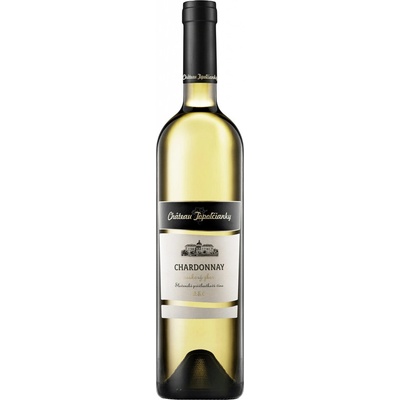 Chateau Topoľčianky Chardonnay 12,5% 0,75 l (čistá fľaša)