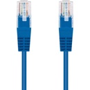 C-TECH CB-PP5-5B patch, Cat5e, UTP, 5m, modrý