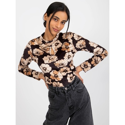 Blouse DHJ BZ 6291.56P black beige