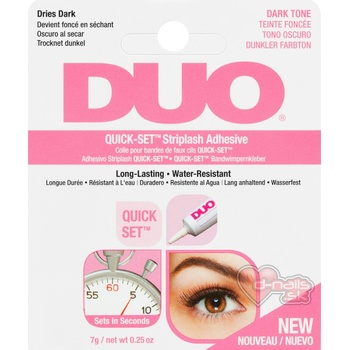 Ardell DUO Rýchloschnúce lepidlo na mihalnice čierne 7 g