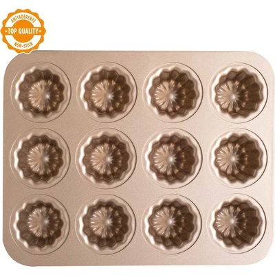 Decora forma bábovky 12ks 34,7x 24,5 cm v.4,5cm