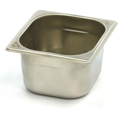 Gastronádoba 1/6 GN - hloubka 10 cm - 17,6 x 16,2 cm - nerezová ocel