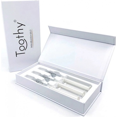 Toothy Sada bieliacich gélov Gel Kit 3 ks