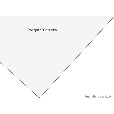 Palram Penená PVC doska Palight 19 mm ST-10 1560 x 3050 mm biele 1 ks
