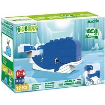 BiOBUDDi Wildlife Arctic 2 v1 velryba/lachtan 12 ks