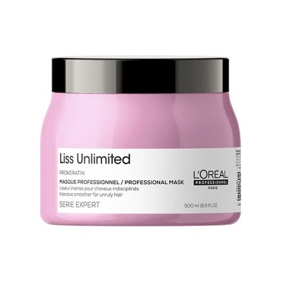 L'Oréal Professionnel Serie Expert Liss Unlimited uhlazující maska pro nepoddajné vlasy 500 ml