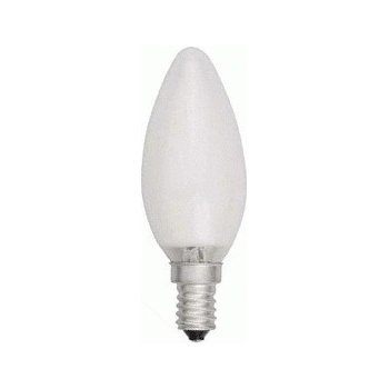 TOPLUX svíčková žárovka matná 40W 230V E14 klasická matná svíčková žárovka