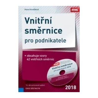 Vnitřní směrnice pro podnikatele 2018 + CD, 14. aktualizované vydání
