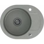 Quadron Вградена мивка Quadron Pop Johnny 216, сива, композитна, 59x46 см (HCQC5846SZK) Мивка за вграждане