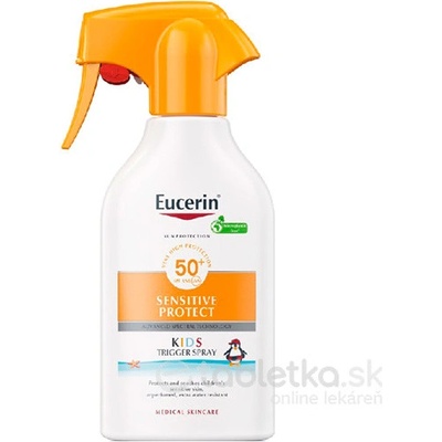 Eucerin sun dětský sprej na opalování SPF50+ 250 ml
