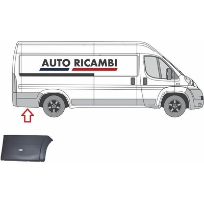 Ochranná lišta Fiat Ducato od 2006 pravá, za zadní kolo - extra délka 735491685