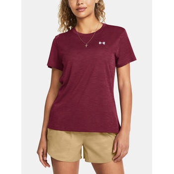 Under Armour Дамска тениска Under Armour Tech Textured SSC Under Armour | Cherven | ЖЕНИ | S