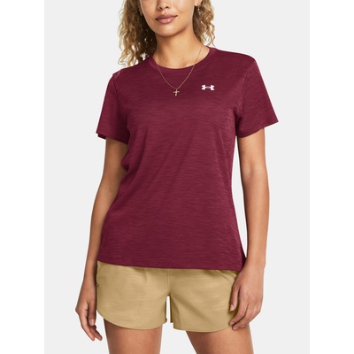 Under Armour Дамска тениска Under Armour Tech Textured SSC Under Armour | Cherven | ЖЕНИ | S