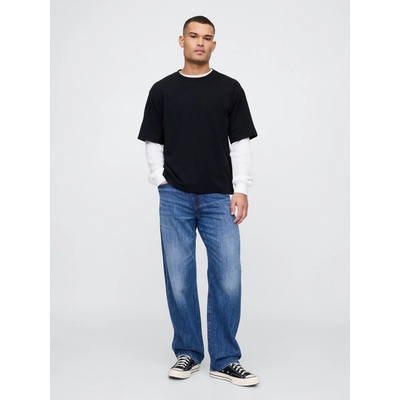GAP džíny Relaxed Fit Tmavě modrá