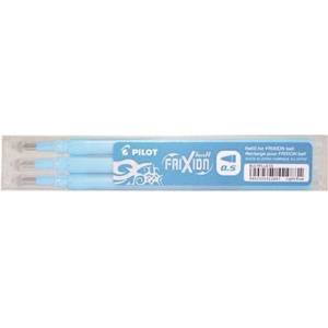 Pilot Ролер за химикалки PILOT Frixion Clicker/Ball eraser 0, 25 mm светлосин 3 бр. BLS-FR5-LB-S3 (BLS-FR5-LB-S3)