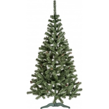 Aga Vánoční stromeček 160 cm s šiškami