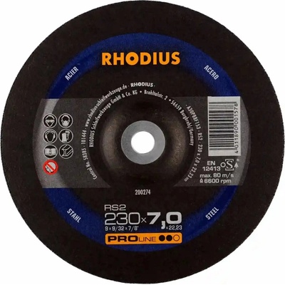 Rhodius Brúsny kotúč 230 x 7,0 x 22,23 mm 200274