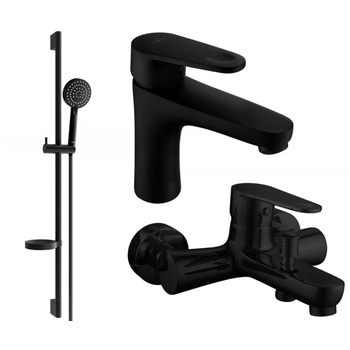 Mexen Kama DS75 комплект за баня, черен - 72503DS75-70 (72503DS75-70)