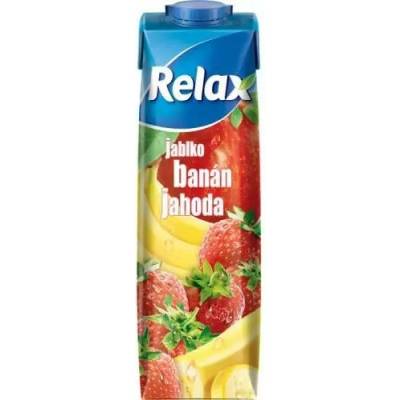 Relax džus jahoda a banán 1000 ml