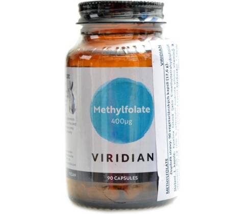 Viridian Methylfolate 90 kapsúl