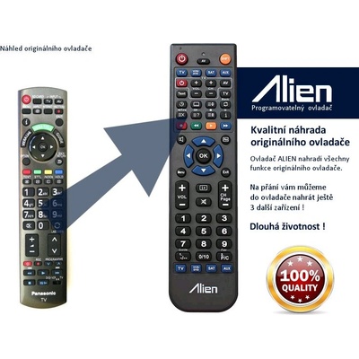 Diaľkový ovládač Alien Panasonic TX-32A300E