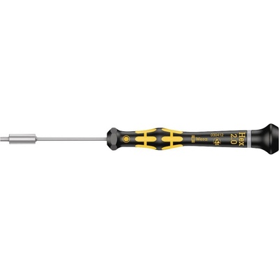 WERA ESD precizní šroubovák Kraftform Micro s nástrčným šestihranem 2,0 mm 05030412001