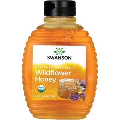 SWANSON Certified Organic Wildflower Honey [454 грама]