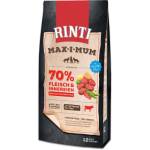 RINTI Max-i-mum - Пълноценна храна БЕЗ ЗЪРНО, за пораснали кучета над 1 година, от всички породи, с говеждо 12 кг - Германия