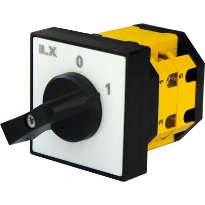 VAČKOVÝ PŘEPÍNAČ 25A 0-1 1F PRO MONTÁŽ NA PANEL IP65