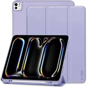 Tech-Protect Защитен Калъф за Калъф за iPad Pro 13 2025-2024, Tech-Protect Trifold Slim Case, Лилав (5906302308576)