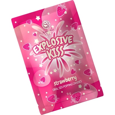 Експлозивни бонбони за орален секс, ягода - Explosive Candies (D-234857)