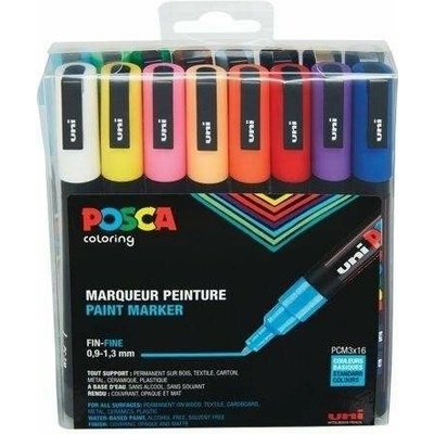 UNI Posca PC-3M 16 ks – Zbozi.Blesk.cz