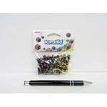 Brewista Letter beads black cube 20g + string 1m