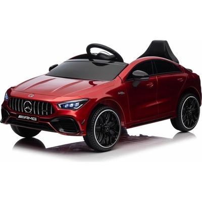 Mamido elektrické autíčko Mercedes CLA 45s AMG 4x4 lakované červená