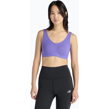 New Balance Спортен сутиен New Balance NB RC electric purple