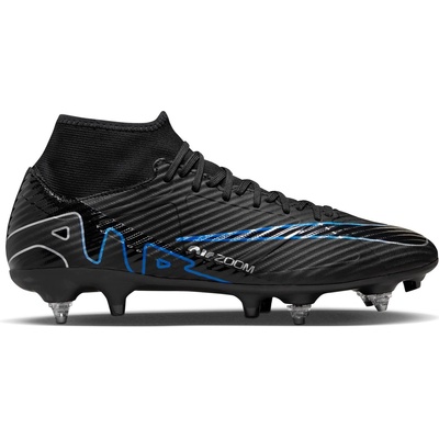 Nike Футболни бутонки Nike Nike Mercurial Superfly VII Academy Soft Ground Football Boots - Black/Chrome