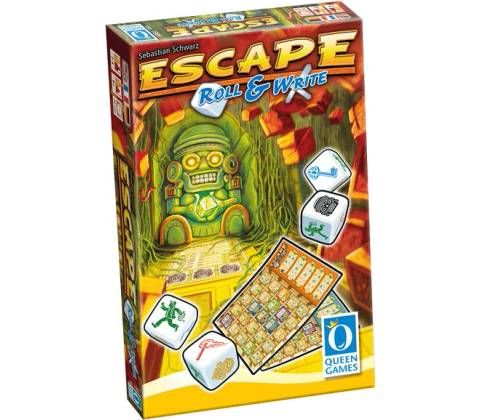 Queen games Escape Roll & Write