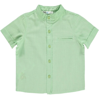 Civil Kids Soft Green - Boy Shirt 2-3y. 3-4y. 4-5y. 5-6y. 4 Pieces (401402303Y31-SFY)