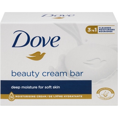 Dove Beauty Cream Bar krémové toaletní mýdlo 90 g – Zboží Dáma