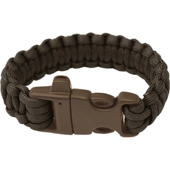 Highlander Paracord - trojzubec píšťalka čierna