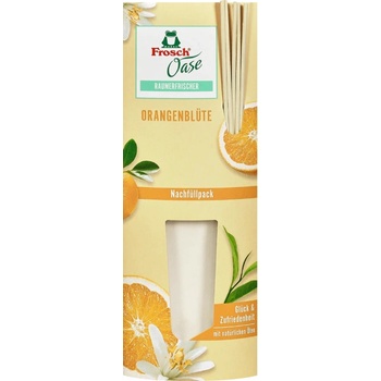 FROSCH OASE EKO osviežovač vzduchu náhradná náplň Pomarančové kvety 90 ml