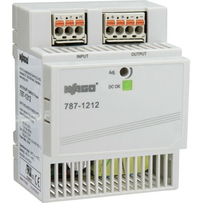 WAGO 787-1212 síťový zdroj na DIN lištu 24 V 2.5 A 60 W Počet výstupů:1 x Obsah 1 ks