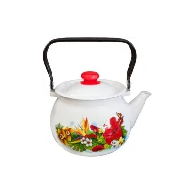 Horecano Емайлиран чайник 2л/2, 5л "УРАНИЯ/ВЕСЕННИЙ БУКЕТ" (b2710/2) (0129325)