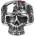 ETNOX Пръстен ETNOX - Skull - SR1426