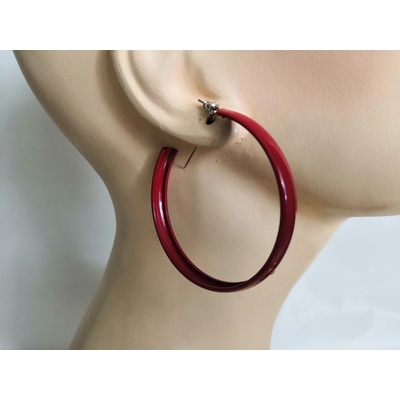 Bizuterka-eshop.cz kruhy 06983 červené