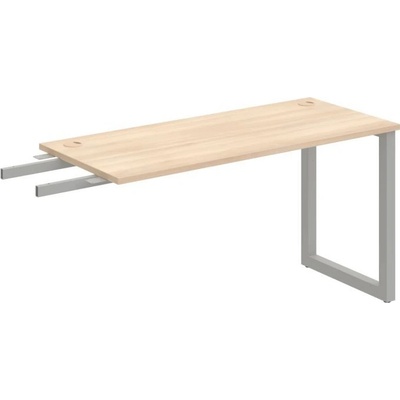 OFFICE PRO s.r.o. HOBIS prídavný stôl do uhla - UE O 1400 RU, hĺbka 60 cm, agát