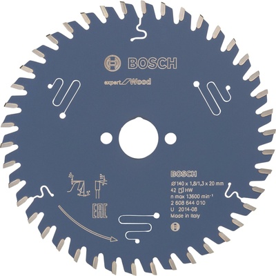 Bosch pilové kotouče Expert for WOOD 140 x 20 x 1,8/1,3 x 42z , ATB