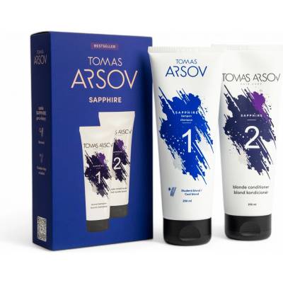 TOMAS ARSOV Sapphire šampon 250 ml + kondicionér 250 ml – Zboží Dáma