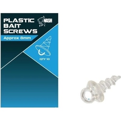 Nash Plastic Bait Screw 13 mm 10 ks