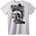 NOONEBRAND Тениска Череп с Мохок - 7XL, Black
